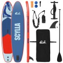  Oppblåsbar Stand Up Paddle Board SCYLLA 366 x 81 x 15 cm Blå