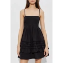 Ganni, Dame, Kjoler, Svart, M,