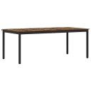vidaXL Spisebord 200 x 100 x 75 cm Konstruert tre Rektangulær