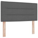  Hodegavl Linjer Design Mørk Grå 80 cm Stoff