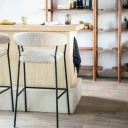 Eleonora Luka Barstol   taupe Copenhagen