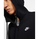 Nike Club Hodie Full Zip , hettejakke herre L BLACK/BLACK/WHITE