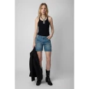 Zadig & Voltaire Dame Shorts Blå L,