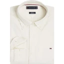 Tommy Hilfiger Flex Flannel Solid Rf Shirt - White - XXL