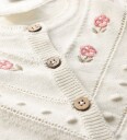 Minymo Cardigan Knit   Cream   62