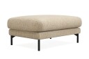 Menard Premium fotskammel i chenille - Beige