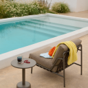 Muuto Lounge Lenestol Settle Ribbed Weave 5/Taupe