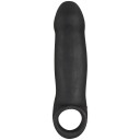 Sono No 17 Dong Extension Penis Sleeve    - Svart