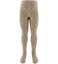Fuzzies Strømper Beige Melange/Off White Fuzzies 134/140 Strømpebukser Hvit 134 140