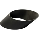 150 mm Metalbestos svart røykrørsveggmuffe 45°