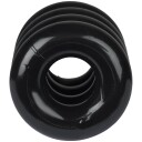 MR.MEMBR Tube Ball Stretch & Donut Cock Ring - Svart - Svart