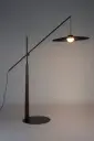 Zuiver Belle Gulvlampe Sort/Valnøtt