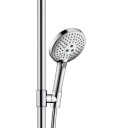 Hansgrohe Raindance Select S 120/Unica 1100 mm, med hylle, Krom