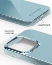 iDeal Of Sweden Clear Case iPhone 14 Pro Mirror Sky Blue 1 stk Deksler og etui