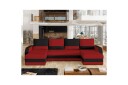 Seksjon Eltap Marion 312x143x88 cm   Alova 46 Alova 04 Rød Svart