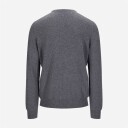 Gran Sasso Crew Neck Cashmere - Grey Grå 58