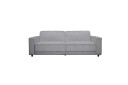 Sovesofa Allie Lys grå Fløyel 81x225x91 cm   Lys grå Fløyel 81x225x91 cm