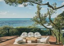 Gubi Gubi Pacha Outdoor Loungestol Dedar Libera 003 Moss Green Fot