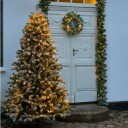 Sirius Anton kunstig juletre med lys, 210 cm