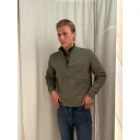 Barbour Men's Cotton Half Zip Smokey Olive S