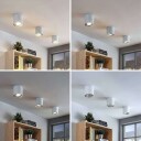 Arcchio Downlight Rosalie, hvit, dimbar, rund, 1 lysk