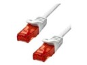 ProXtend - Koblingskabel - RJ-45 (hann) til RJ-45 (hann) - 75 cm - 6 mm - UTP - CAT 6 - halogenfri, uten hindringer, flertrådet - hvit