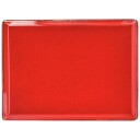 Vega Serveringsfat Sidina rektangulært 27x21x2 cm  Rød Rektangulær 6 Stykk / Forpakning