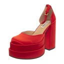 Steve Madden Dame Sko Rød 36 EU,