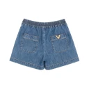 Valentino Dame Shorts Blå M,