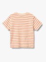 Wheat Jay T skjorte Orange Stripe 104