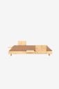 Karup   Social Sovesofa m. 2 Pcs Back Rests  2 Pcs Side Tables And Mattress   Gul