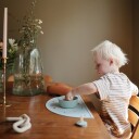 Mushie Blush/Shifting Sand Toddler Starter Skjeer 2-Pakning