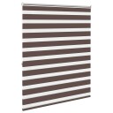 vidaXL Rullegardiner sebramønstret 120 x 175 cm kaffe