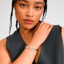 Pilgrim FREE armring sølvbelagt