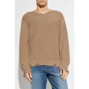 Diesel Herre Strikkevarer Beige XL,