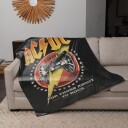 Rocksax AC/DC For Those About to Rock Sherpa Fleece Throw 50 in x 60 in 78899398