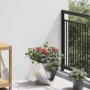 vidaXL Plantekassed 2 pcs sølv 30 x 30 x 30 cm Rustfritt Stål