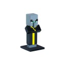 Minecraft 3D 6cm Figure 3-Pack S2 Evoker, Chicken & Piglin