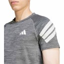 adidas Performance Gym+ 3S Tee - Grey - XXL