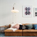 HAY Nelson Saucer Vegglampe Liten Hvit M. Ledning