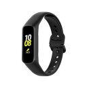 Silikonarmbånd til Samsung Galaxy Fit 2 - Sort
