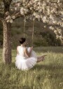 cherry tree swing Plakat Plakat / 50x70cm