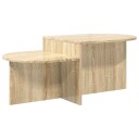  Kaffebord Sonoma eik 100 x 50 x 40 cm Konstruert tre