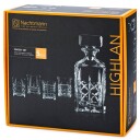 Nachtmann Highland whiskykaraffel med 4 glass