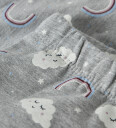 Name It Grey Melange Rainbow Clouds Nmfdavina Aop Swe Leggings Bru 98