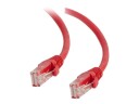 C2g Cat5e Booted Unshielded Utp Network Patch Cable Koblingskabel Rj-45 Hann Til Rj-45 Hann 3 M Utp Cat 5E Formstøpt Uten Hindringer Flertrådet Rød