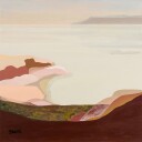 Apricot Sky Poster Plakat / 100x150cm