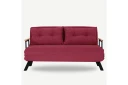Alfredton Sovesofa 2 seter 175x133 cm   Rød