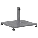vidaXL Parasollfot Mørk Grå Trelook 45 x 45 x 31 cm