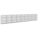 vidaXL Gabion med 3,5 mm wire og 5x2,5 cm nett 850x50x150 cm